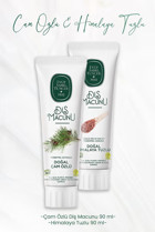 Eyüp Sabri Tuncer Çam Özü Organik Florürsüz Diş Macunu 90 ml + Himalaya Tuzlu Diş Macunu 90 ml