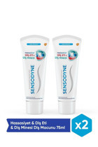 Sensodyne Hassasiyet Diş Eti Diş Minesi Florürlü Diş Macunu 2x75 ml