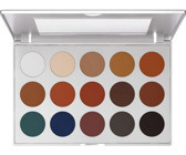 Kryolan Mirror 15 Renkli TN1 Toz Mat Palet Göz Farı