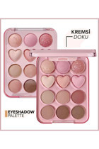 Rowenarose No 02 Krem Glitter Palet Göz Farı