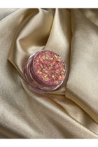 Tolstoy Özel Pink Toz Simli Glitter Tekli Göz Farı
