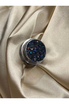 Tolstoy Black Night Toz Simli Glitter Tekli Göz Farı