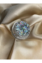 Tolstoy Silver Point Toz Simli Glitter Göz Farı