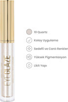 Golden Rose Glaze Liquid No: 10 Quartz Toz Işıltılı Stick Göz Farı