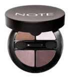 Note Luminous Silk Quattro 01 Toz Işıltılı - Mat Palet Göz Farı