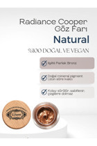 Rosece Radiance Cooper Toz Simli Işıltılı Göz Farı