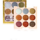 Müjgan 9'lu Elmas Ambalajlı Toz Glitter Palet Far Paleti