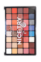 Ailey Cosmetics Rose Nıce Try - 40 Colors Eyeshadow Palette Toz Işıltılı - Mat Göz Farı