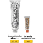 Marvis Smokers Whitening Mint Naneli Florürlü Diş Macunu 85 ml + Orange Blossom Bloom Diş Macunu 10 ml