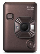 Fujifilm Instax Mini Liplay Şipşak Mini Full HD Kompakt Dijital Fotoğraf Makinesi Kahverengi