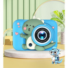 Tuomeng Sevimli Polaroid Şipşak Mini Full HD Kompakt Dijital Fotoğraf Makinesi Mavi