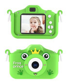 Tuomeng Kurbağa Prens Mini Full HD Kompakt Dijital Fotoğraf Makinesi Yeşil