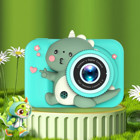 Tuomeng Sevimli Polaroid Şipşak Mini Full HD Kompakt Dijital Fotoğraf Makinesi Yeşil