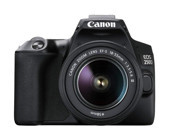 Canon Eos 250D Ef-S 18-55 mm Full HD DSLR Dijital Fotoğraf Makinesi Siyah