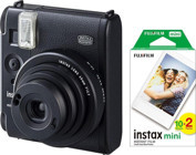 Fujifilm Instax Mini 99 Şipşak Mini Full HD Kompakt Dijital Fotoğraf Makinesi Siyah + 20 Adet Fotoğraf Filmi