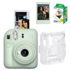 Fujifilm Instax Mini 12 Şipşak Mini Full HD Kompakt Dijital Fotoğraf Makinesi Yeşil + 20 Adet Foroğraf Filmi