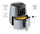 Karaca Air Pro Cook 3 In 1 XL Airfryer 4 lt Yağsız Blue Gray Sıcak Hava Fritözü