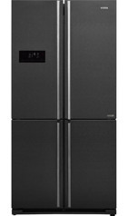 Vestel Puzzle FD65012 EKX Wifi 4 Kapılı No Frost E 588 lt Klasik Gri Alttan Donduruculu Gardrop Tipi Buzdolabı