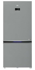 Beko 683615 EI Çift Kapılı No Frost D 615 lt Klasik Gri Alttan Donduruculu Kombi Tipi Buzdolabı