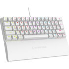 Rampage Plower K60 İngilizce Q RGB 61 Tuşlu Blue Kablolu Beyaz Mekanik Gaming Klavye
