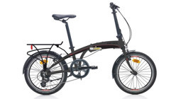 Carraro Flexi 108 20 Jant 8 Vites Katlanır Şehir / Tur Bisikleti Kırmızı-Siyah