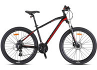 Kron XC 150 27.5 Jant 24 Vites Dağ Bisikleti Gri-Kırmızı-Siyah