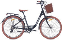 Bianchi C261 2023 26 Jant 7 Vites Şehir / Tur Bisikleti Pembe-Siyah