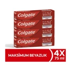Colgate Visible White Nane Ferahlığı Florürlü Diş Macunu 4x75 ml