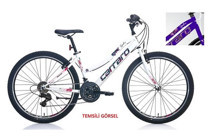 Carraro Speed 262 26 Jant 21 Vites Dağ Bisikleti Beyaz-Eflatun-Mor