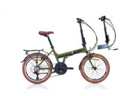 Bianchi F021 380H 20 Jant 21 Vites Amortisörlü Katlanır Şehir / Tur Bisikleti Gri