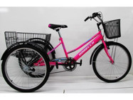 Dorello 2960 24 Jant 21 Vites Şehir / Tur Bisikleti Beyaz-Pembe