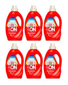 Boron Doğal Mineralli Renkliler İçin 156 Yıkama Sıvı Deterjan 6x1.6 lt