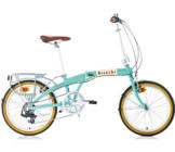 Bianchi Vintage 20 Jant 7 Vites Katlanır Şehir / Tur Bisikleti Krem