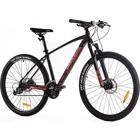 Geotech Mode Elite 27.5 Jant 27 Vites Dağ Bisikleti Kırmızı-Siyah