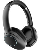 Lapas LP-HD003 5.4 Işıklı Silikonsuz Kablosuz Kulak Üstü Bluetooth Kulaklık Siyah
