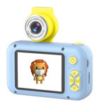 Tuomeng 2.4 inç Mini Full HD Kompakt Çocuk Dijital Fotoğraf Makinesi Mavi