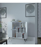 Myniture Home & Living Festival 5 Bölmeli 5 Raflı Ahşap 105x90x30 cm Beyaz Kitaplık