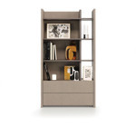 Enza Home Boston 5 Bölmeli 5 Raflı Suntalam 175x90x40 cm Antrasit Kitaplık