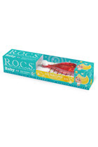 R.O.C.S. Muz Püresi Organik Florürsüz 0-3 Yaş Çocuk Diş Macunu 45 gr