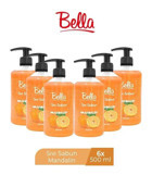 Bella Mandalin Nemlendiricili 6'lı Sıvı Sabun 500 ml