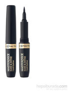 Max Factor Masterpiece Glide & Define Suya Dayanıklı Mat Siyah Kalıcı İnce Uçlu Keçe Likit Eyeliner