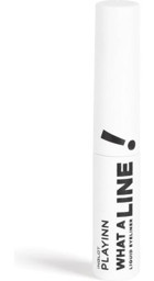 Inglot Playınn What A Lıne Suya Dayanıklı Mat Siyah Kalıcı İnce Uçlu Fırça Likit Eyeliner