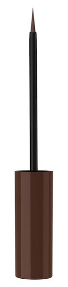 Golden Rose Colered Eyeliner 108 Suya Dayanıklı Mat Pastel Kahverengi Kalıcı İnce Uçlu Fırça Likit Eyeliner