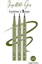 L'oréal Paris İnfaillible Eyeliner 05 Sage Suya Dayanıklı Mat Pastel Yeşil Kalıcı İnce Uçlu Keçe Likit Eyeliner