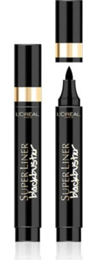 L'oréal Paris Superliner Blackbuster Suya Dayanıklı Mat Siyah Kalıcı Kalın Uçlu Keçe Likit Eyeliner