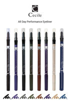 Cecile All Day Performance Suya Dayanıklı Mat Pastel Çok Renkli Kalıcı İnce-Kalın Uçlu Kalem Eyeliner