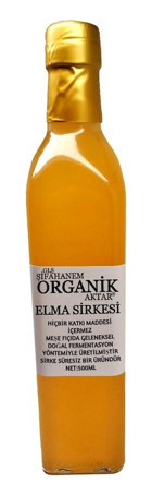 Glş Şifahanem Organik Aktar Elma Sirkesi 500 ml