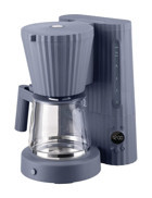 Alessi Plisse Zaman Ayarlı Plastik Karaf 1.5 lt 10 Fincan 1100 W Gri Filtre Kahve Makinesi