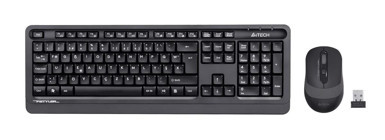 A4tech Fg1010F Sessiz Gri Kablosuz Klavye Mouse Seti