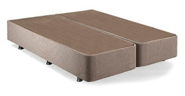 Niron Yatak Klasik 200x200 cm Ayrılabilen Başlıksız Çift Kişilik Sandıklı Baza Bej